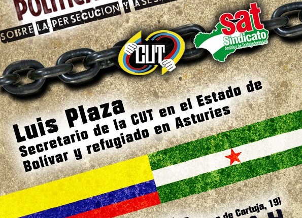 Charla/coloquio «Lucha Sindical y Violencia Politica en Colombia» y Barril solidario