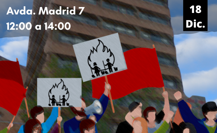 #VanesaReadmision: concentración viernes 18 de diciembre, 12 horas, Delegación de Turismo de Granada