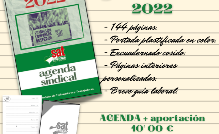 AGENDA SINDICAL 2022 SAT GRANADA