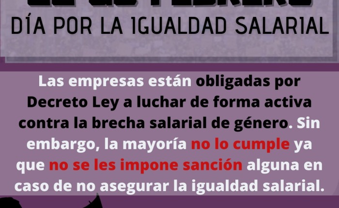 EL FRENTE FEMINISTA SINDICAL POR LA IGUALDAD SALARIAL (y III).