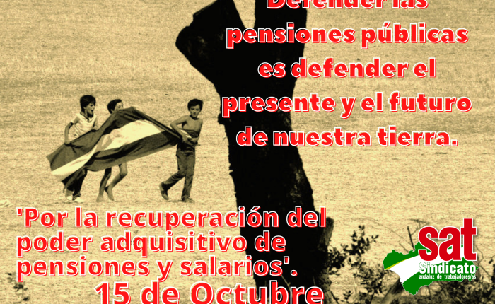 15 de octubre: en defensa de las Pensiones Públicas